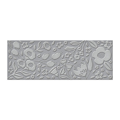 Spellbinders - Slimline Flora Embossing Folder