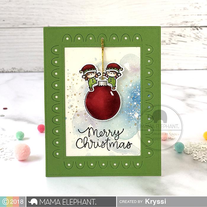 Mama Elephant - Fancy Door Frame - Creative Cuts
