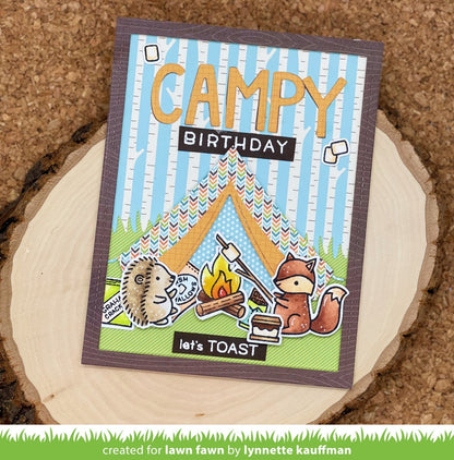 Lawn Fawn - Build-A-Campsite