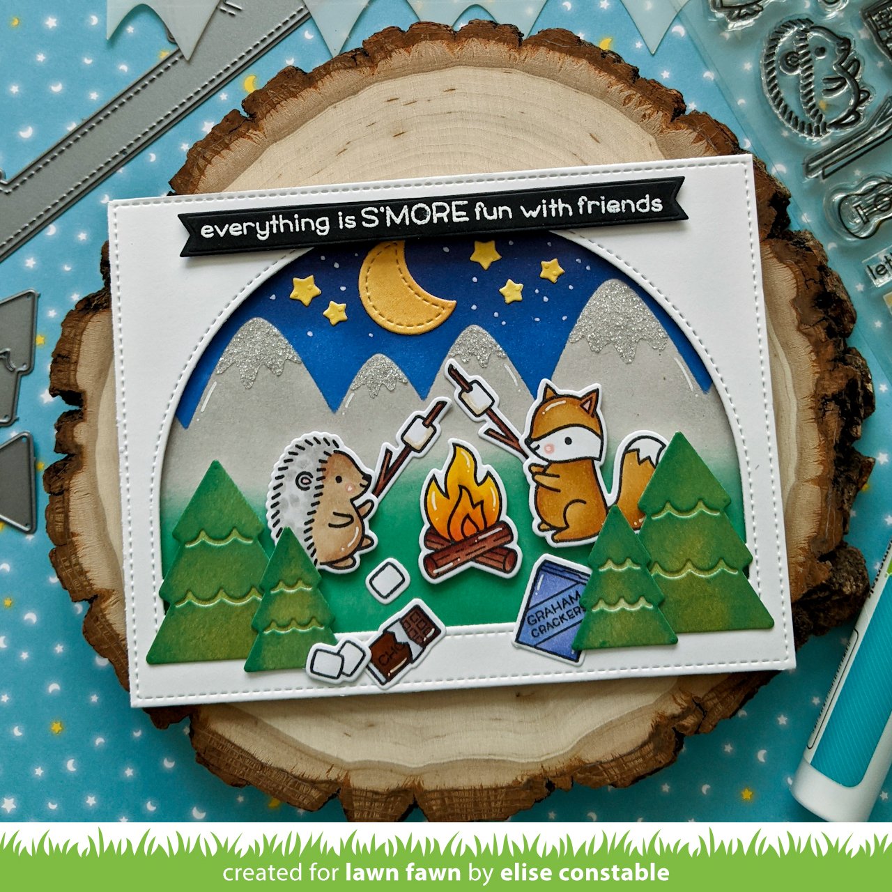 Lawn Fawn - S'more The Merrier