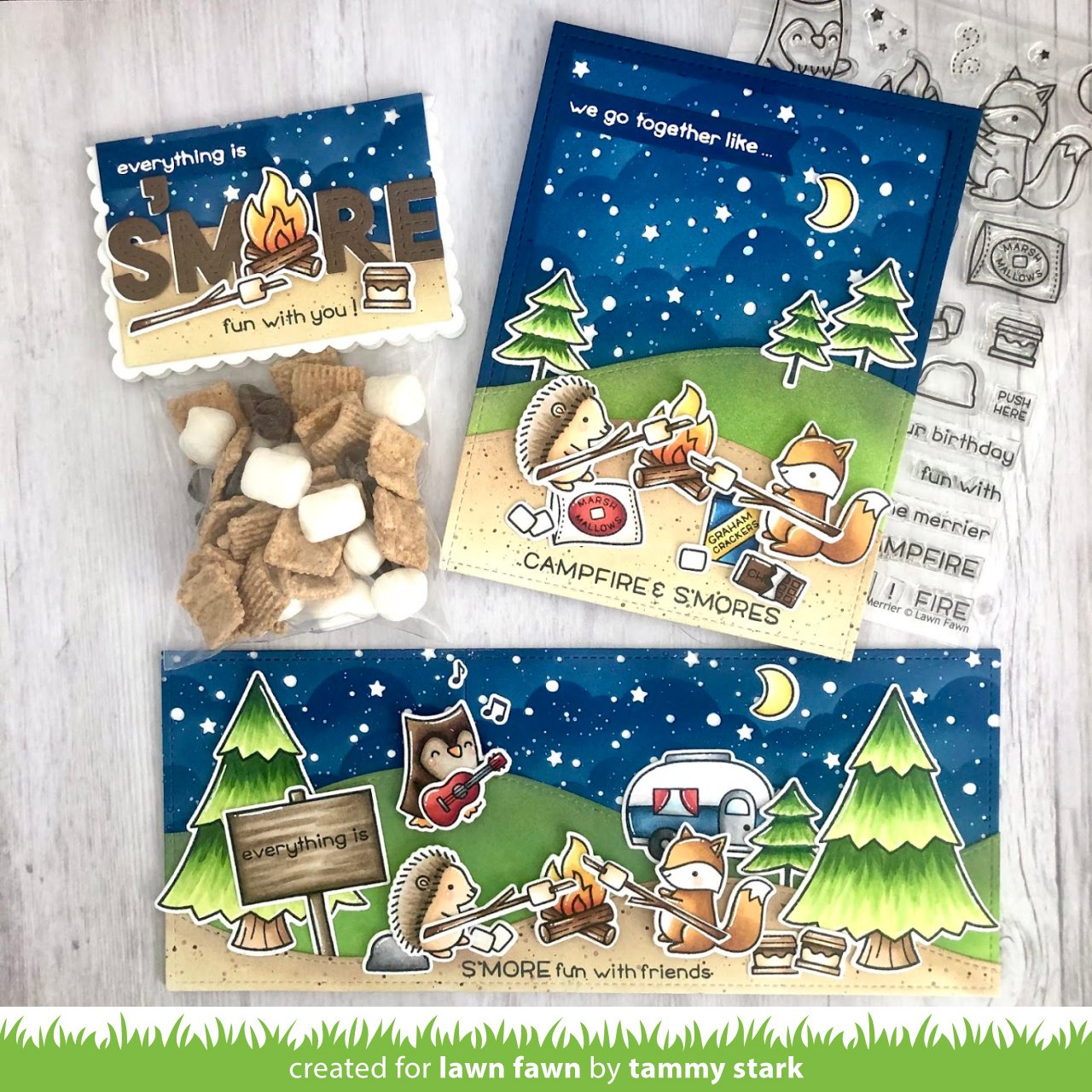 Lawn Fawn - S'more The Merrier