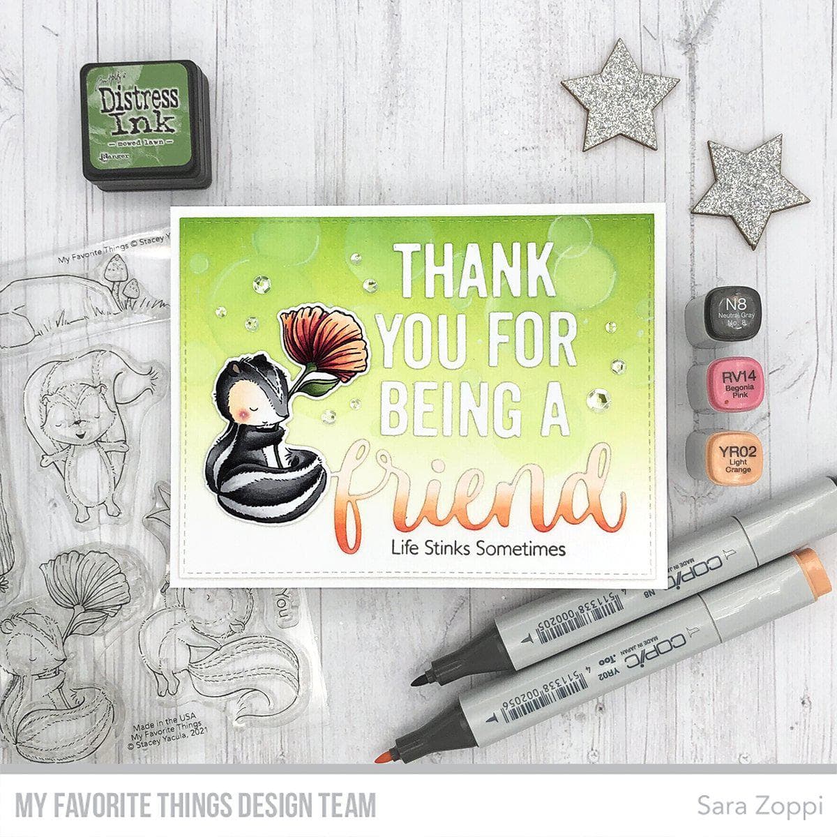 My Favorite Things - Thanks You For Being A Friend Die-Namics