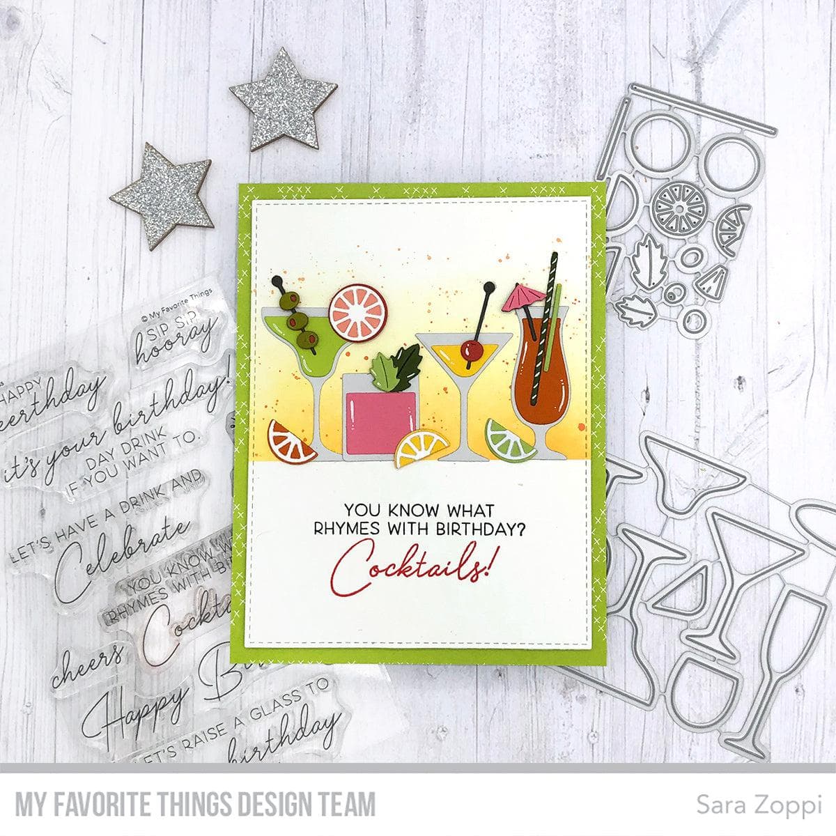 My Favorite Things - Drink Décor Die-Namics