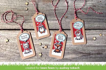Lawn Fawn - Say What? Gift Tags