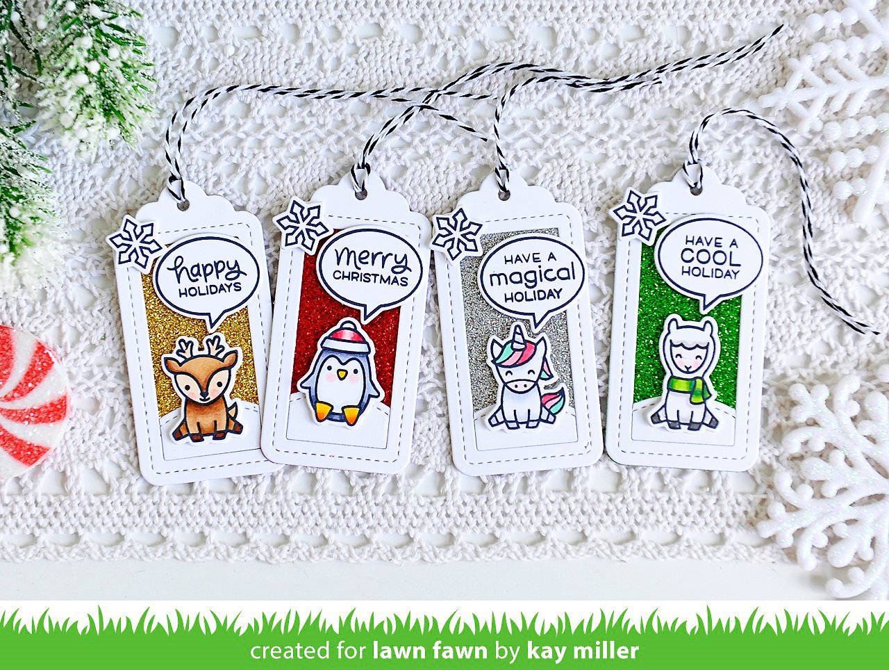 Lawn Fawn - Say What? Gift Tags