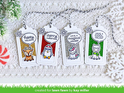 Lawn Fawn - Say What? Gift Tags