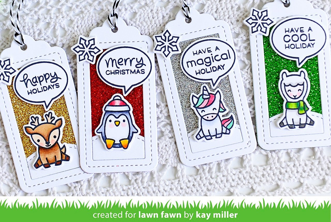 Lawn Fawn - Say What? Christmas Critters