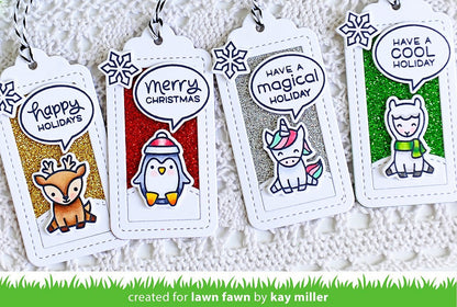 Lawn Fawn - Say What? Christmas Critters