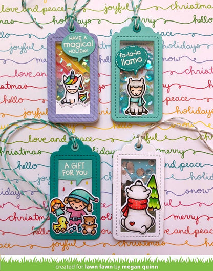 Lawn Fawn - Say What? Christmas Critters