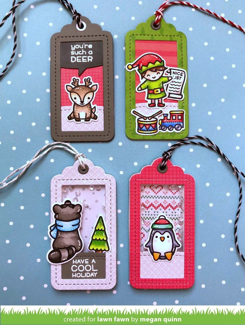 Lawn Fawn - Say What? Gift Tags