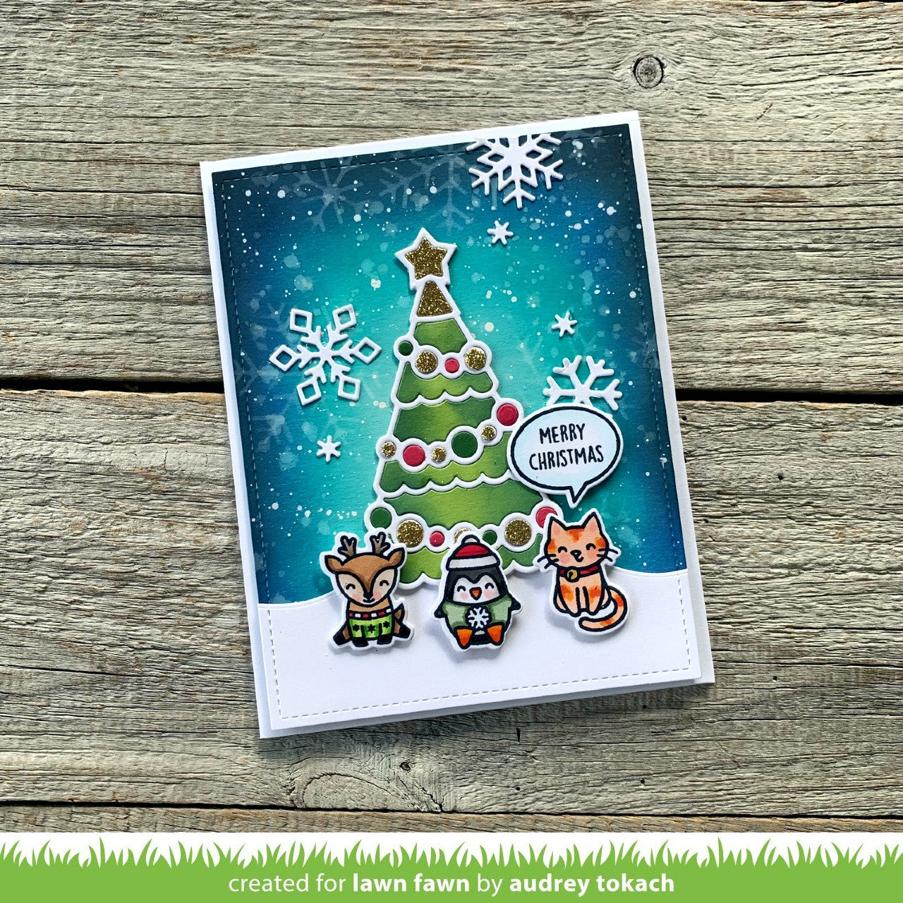 Lawn Fawn - Say What? Holiday Critters