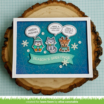 Lawn Fawn - Say What? Holiday Critters