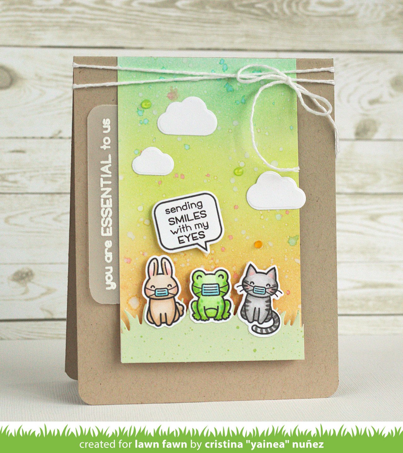 Lawn Fawn - Say What? Masked Critters