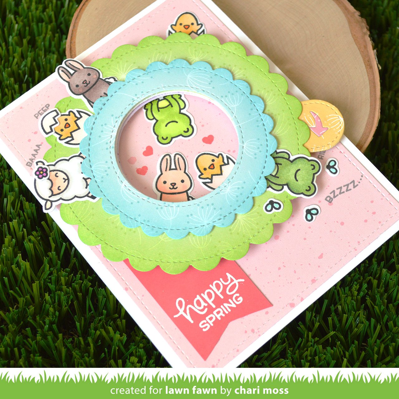 Lawn Fawn - Say What? Spring Critters
