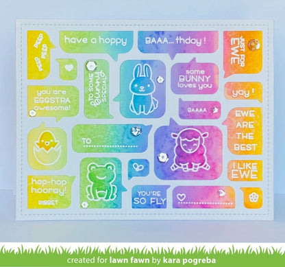 Lawn Fawn - Say What? Spring Critters
