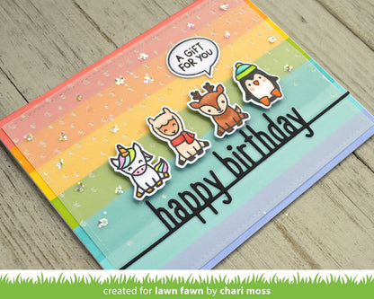 Lawn Fawn - Say What? Christmas Critters