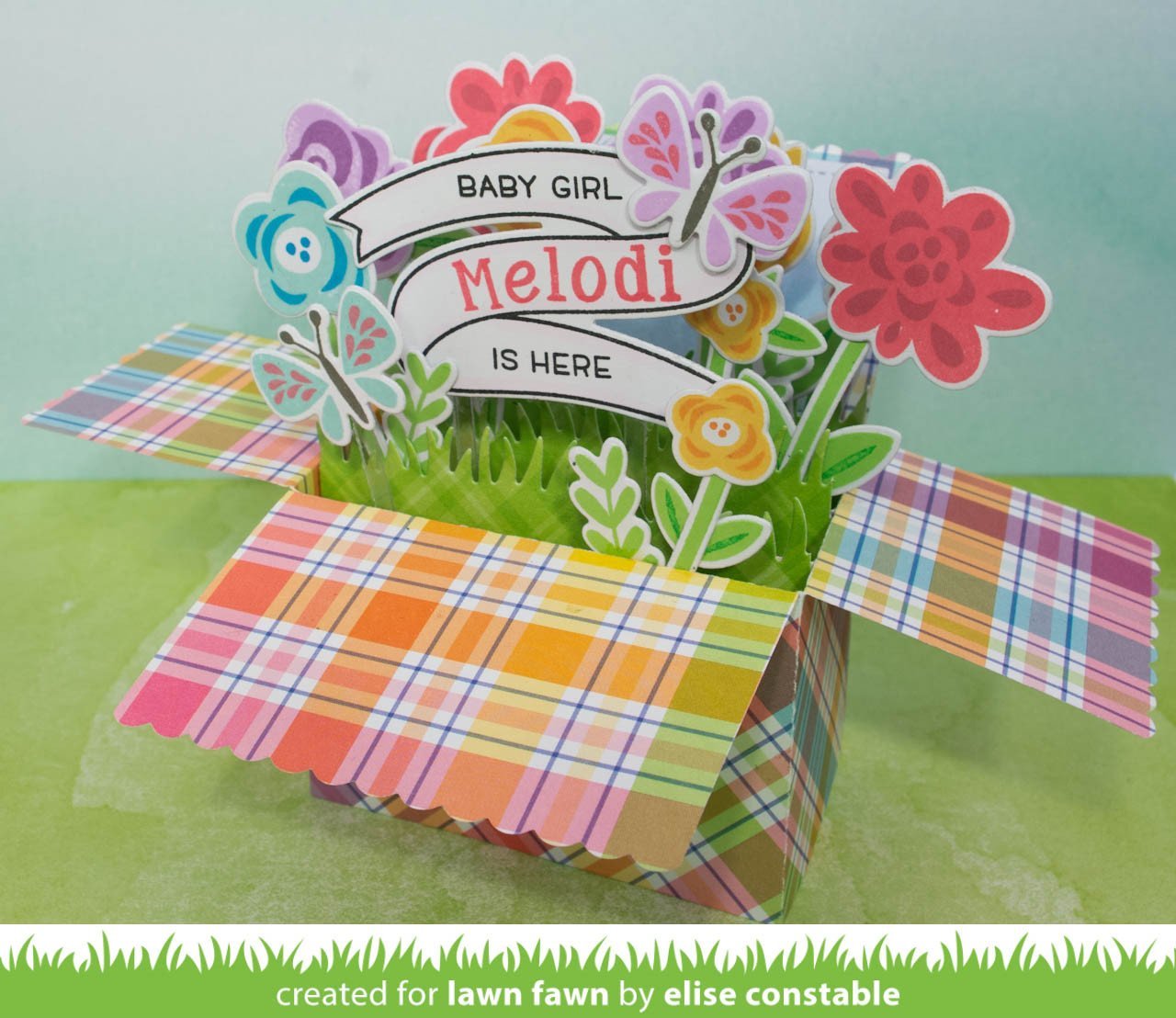 Lawn Fawn - Scalloped Box Card Pop-Up Dies
