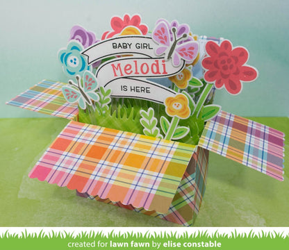 Lawn Fawn - Scalloped Box Card Pop-Up Dies