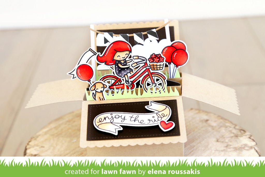 Lawn Fawn - Grassy Border