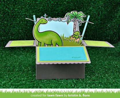 Lawn Fawn - Scalloped Box Card Pop-Up Dies