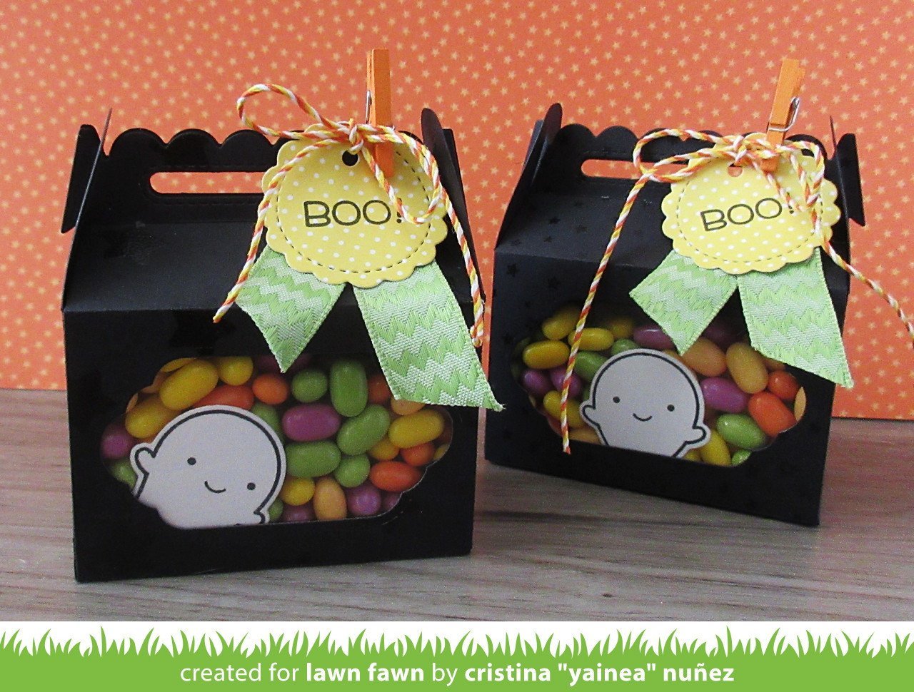 Lawn Fawn - Scalloped Treat Box Die