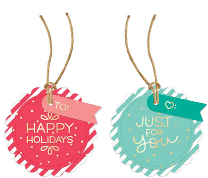 Lawn Fawn - Scalloped Circle Gift Tag