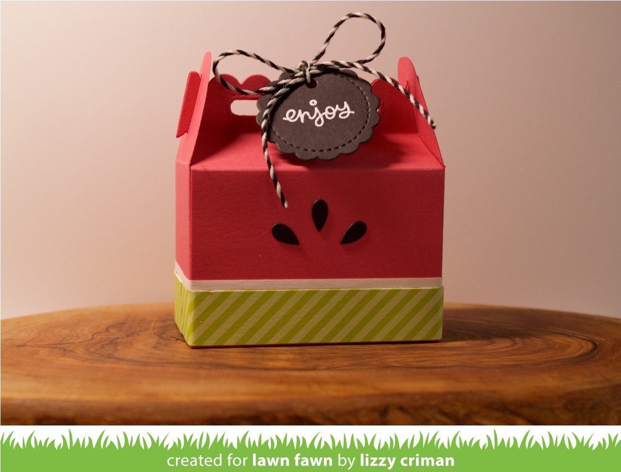Lawn Fawn - Scalloped Treat Box Die