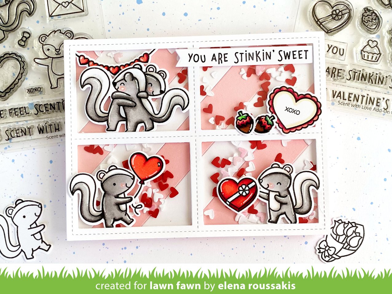 Lawn Fawn - Scent With Love Add-On