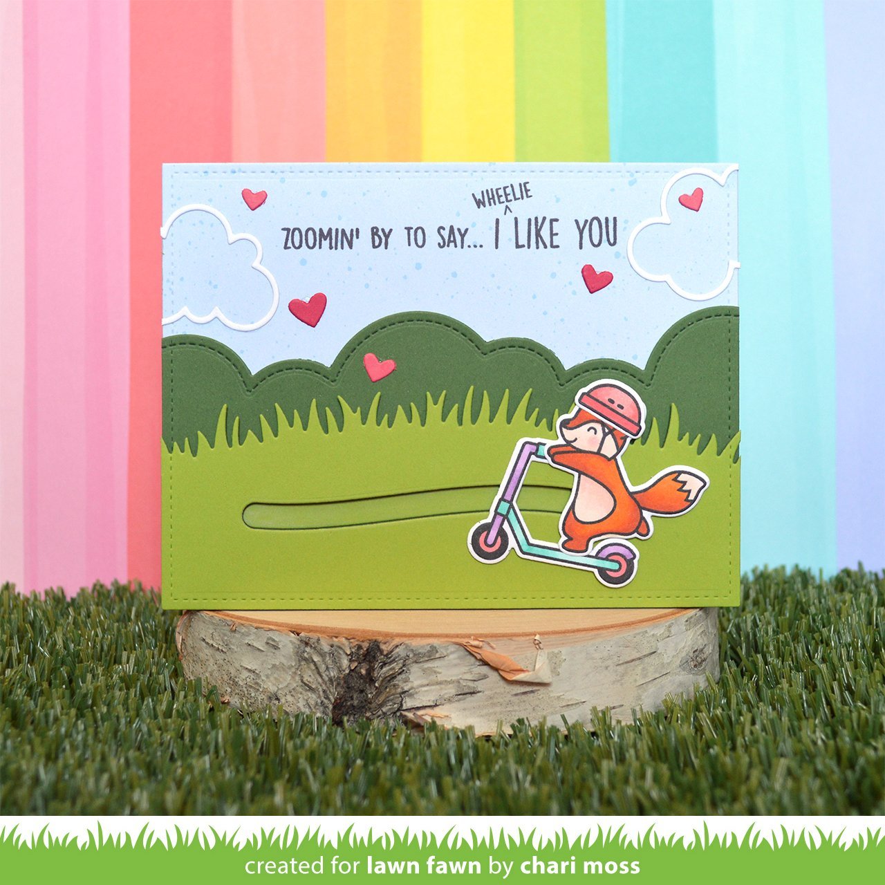 Lawn Fawn - Scootin' By
