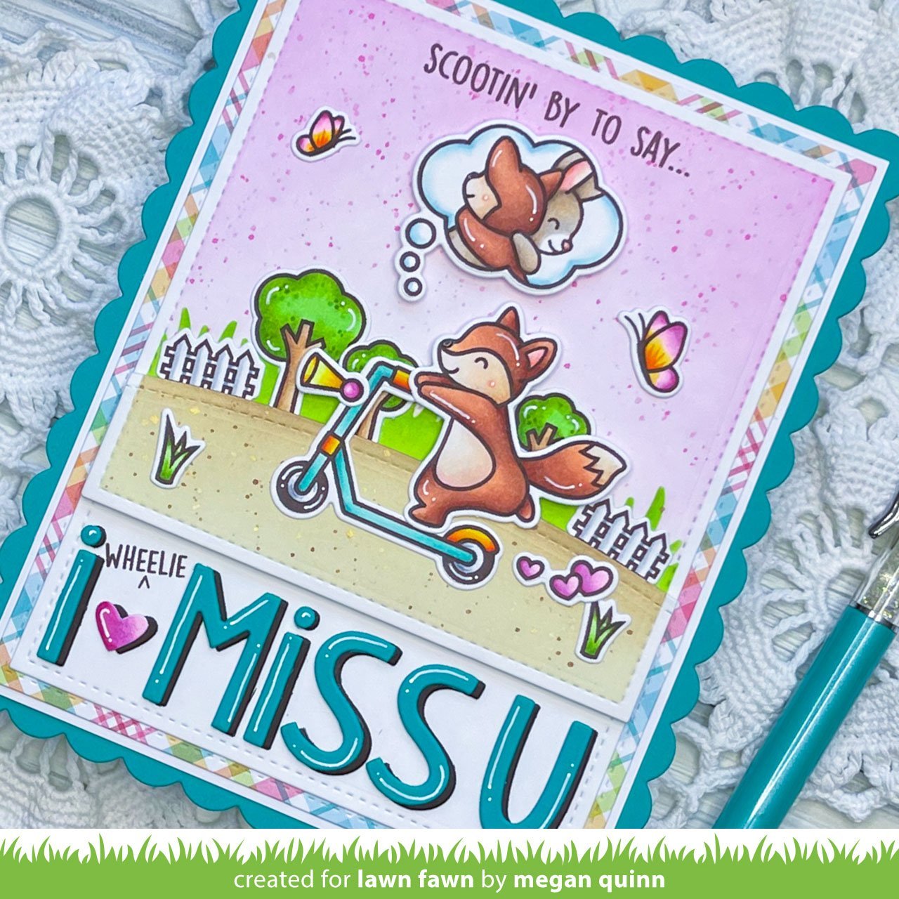 Lawn Fawn - Scootin' By