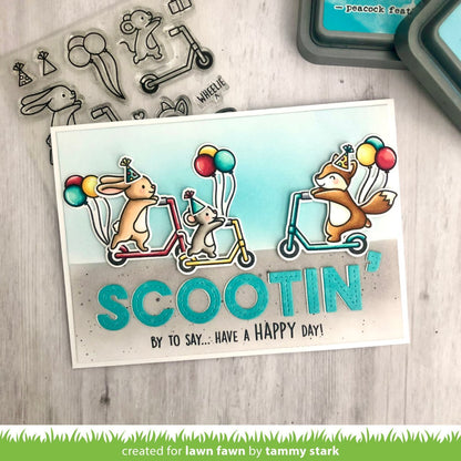 Lawn Fawn - Scootin' By
