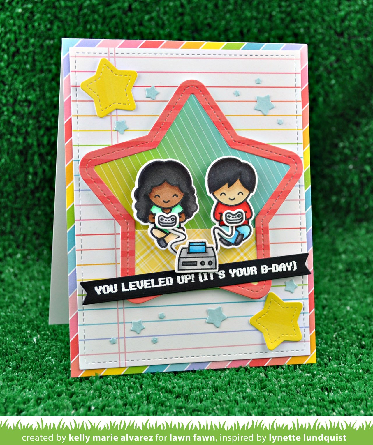 Lawn Fawn - Stitched Star Frames
