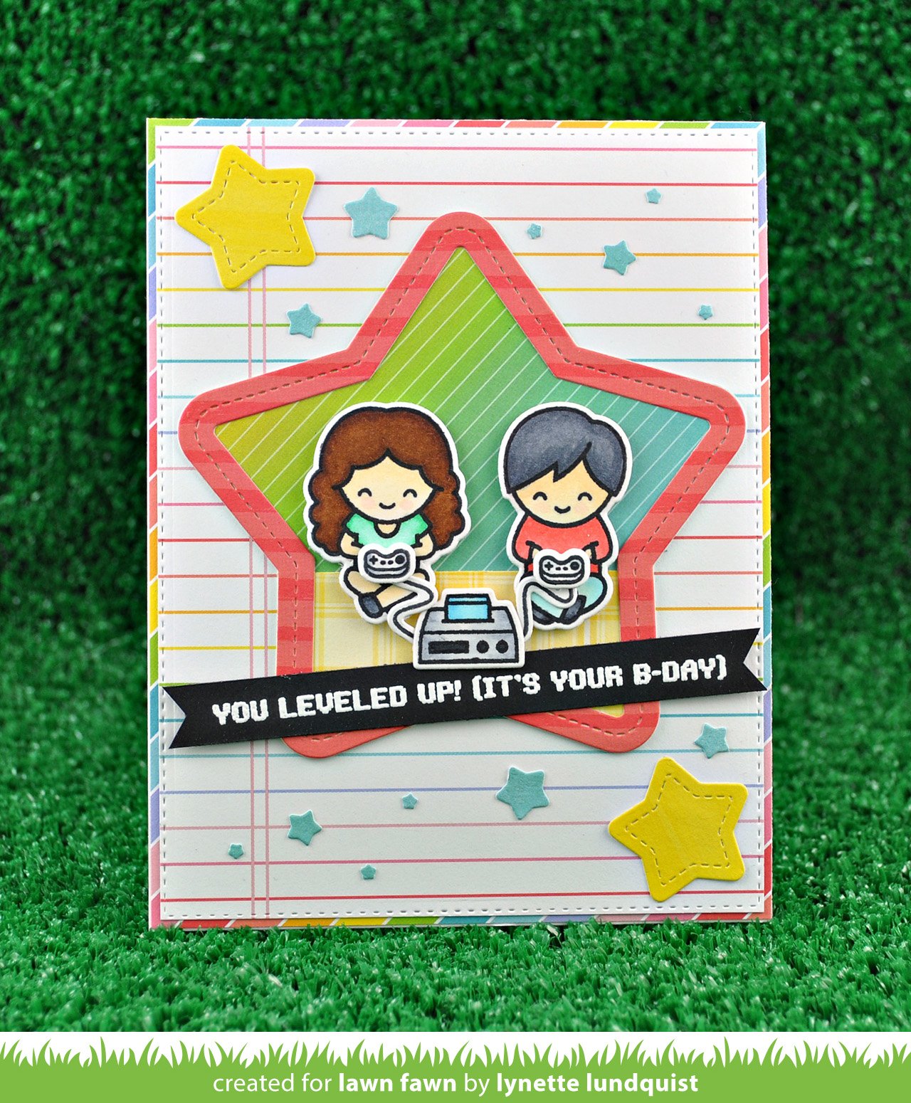 Lawn Fawn - Stitched Star Frames