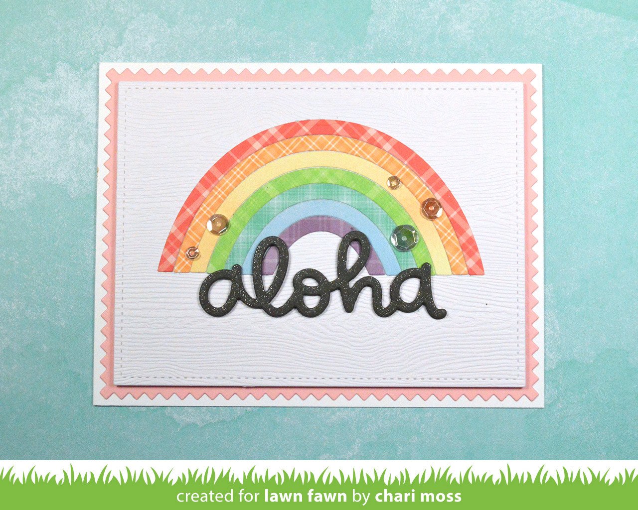 Lawn Fawn - Scripty Aloha