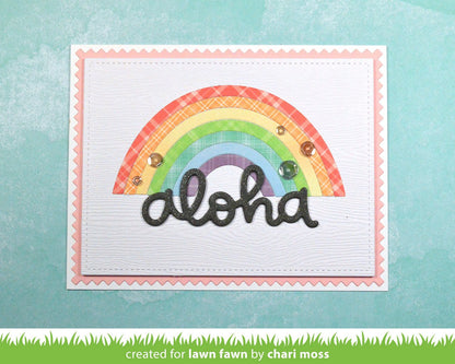 Lawn Fawn - Scripty Aloha