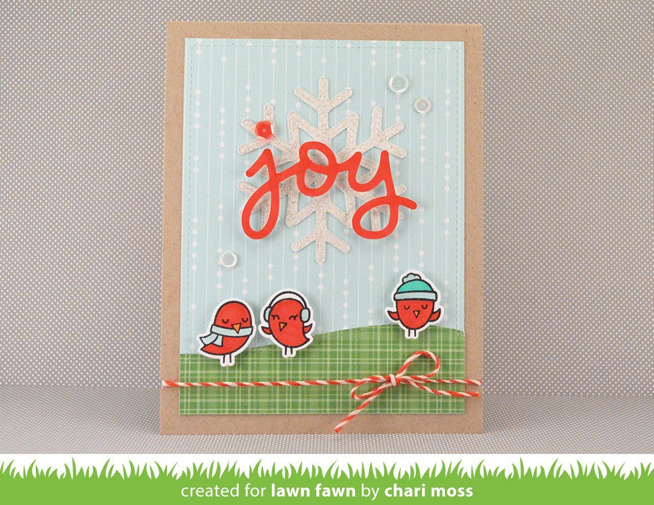 Lawn Fawn - Stitched Snowflakes
