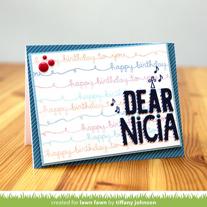 Lawn Fawn - Scripty Sayings