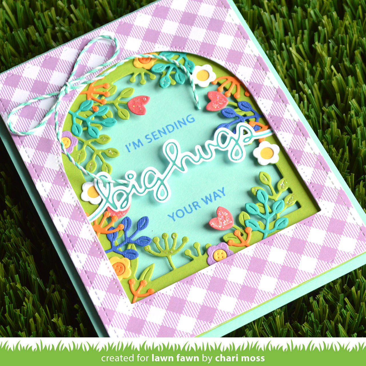 Lawn Fawn - Secret Garden Window