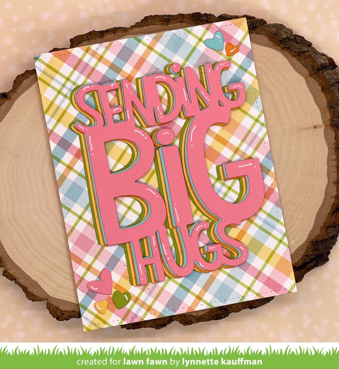 Lawn Fawn - Giant Sending Big Hugs