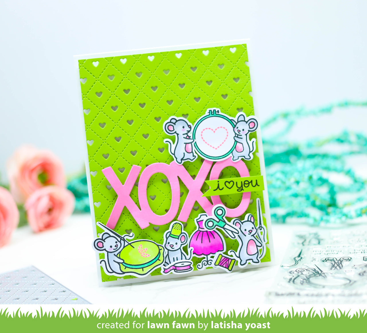 Lawn Fawn - Sew Very Mice
