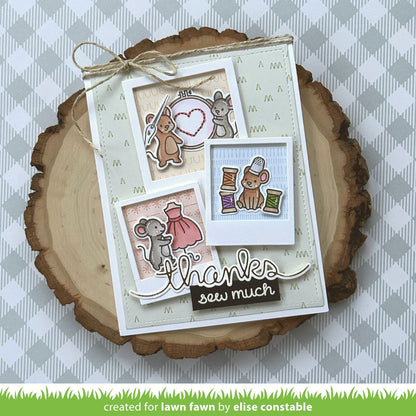 Lawn Fawn - Sew Very Mice