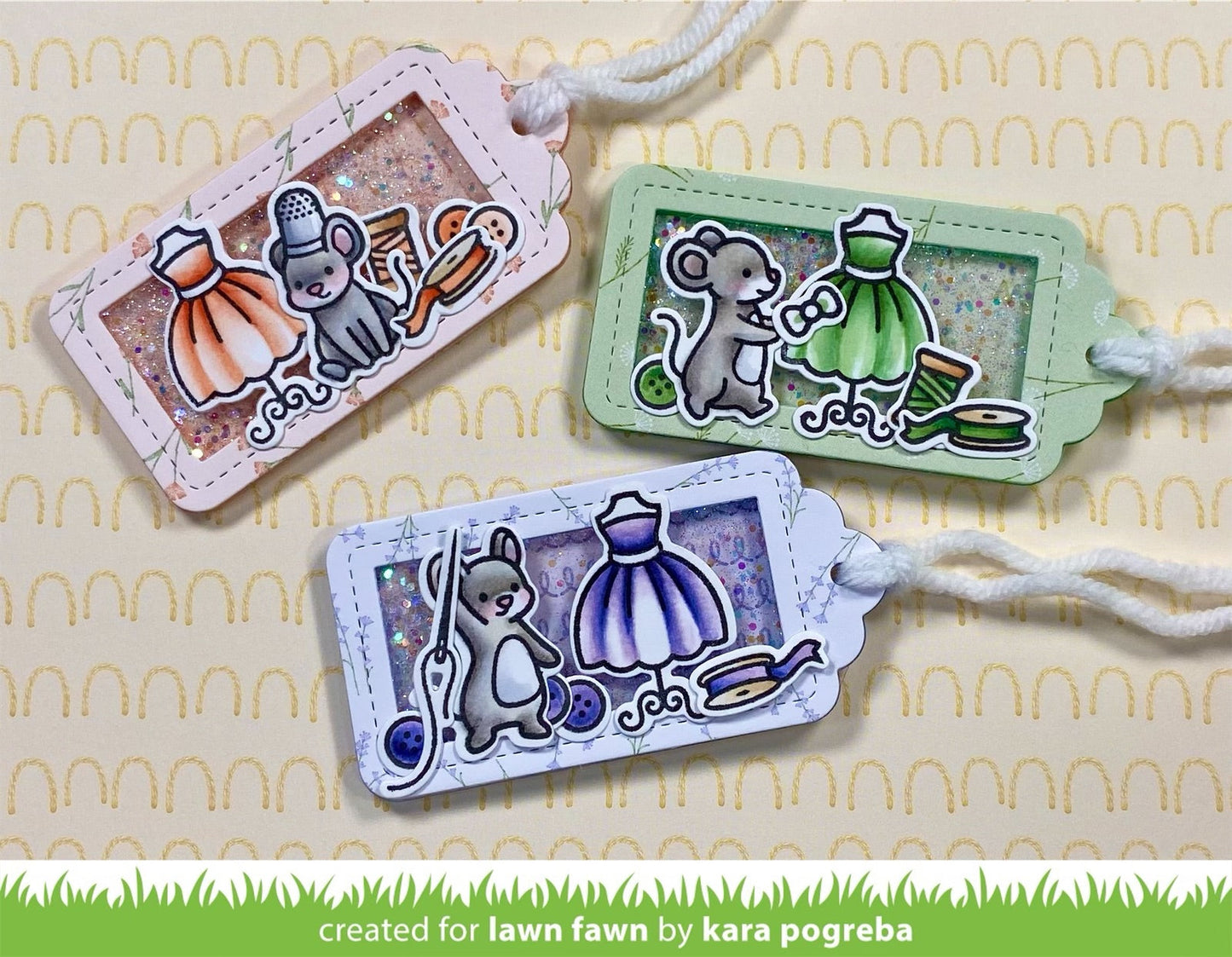 Lawn Fawn - Sew Very Mice