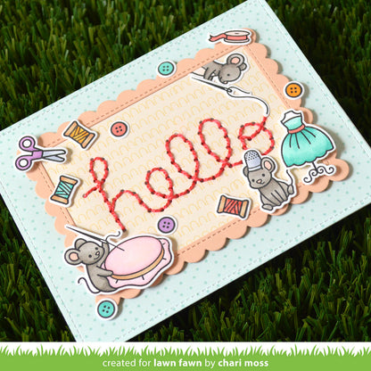 Lawn Fawn - Sew Very Mice