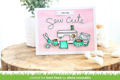 Lawn Fawn - Sewn With Love