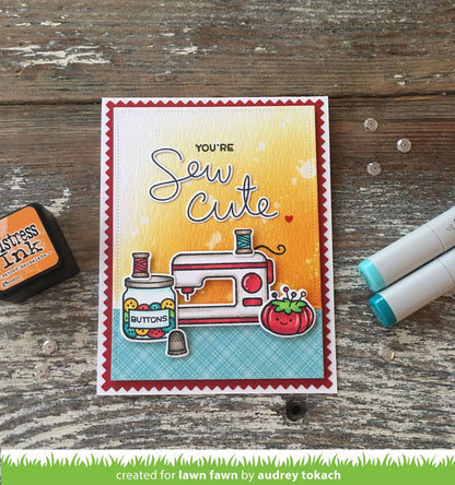 Lawn Fawn - Sewn With Love