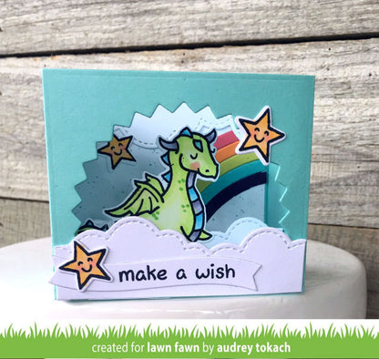 Lawn Fawn - Shadow Box Card Rainbow Add-On