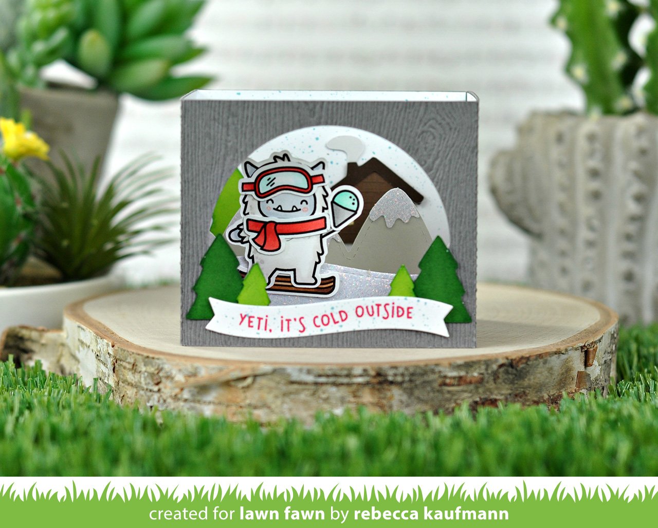 Lawn Fawn - Yeti Or Not