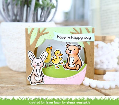 Lawn Fawn - Shadow Box Card Park Add-On