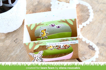 Lawn Fawn - Shadow Box Card Park Add-On
