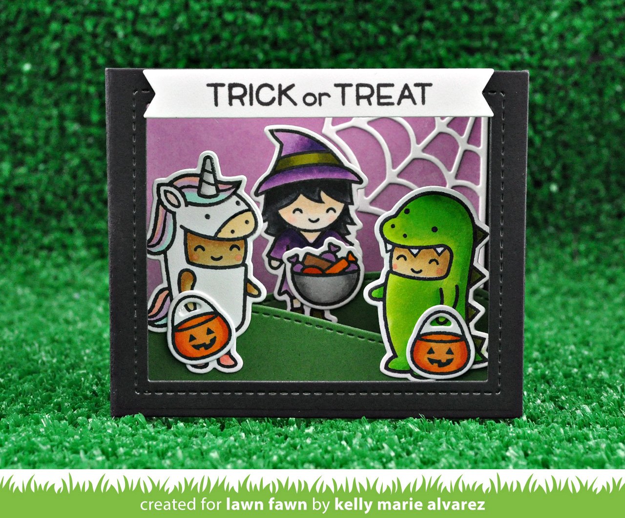 Lawn Fawn - Shadow Box Card